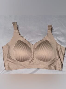 Seamless Nude Wireless Support Bra - ComfortFit